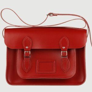 Cambridge Satchel in Red
